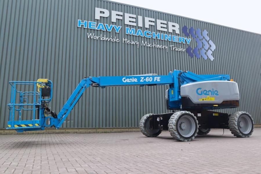 Genie Z60/37FE Hybrid, 4x4 Drive, 20m Working Height, 11