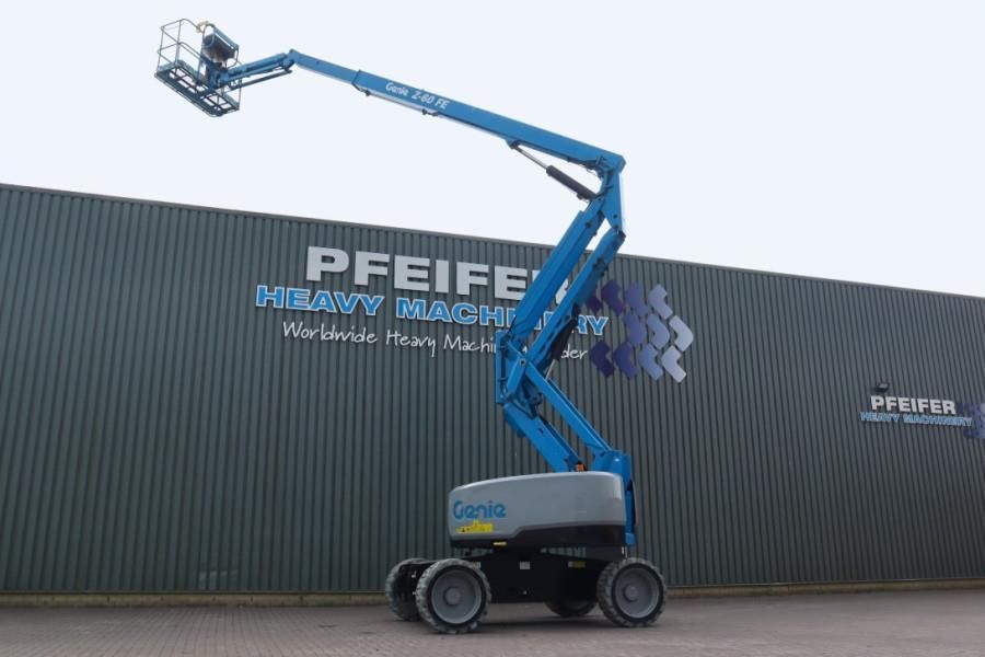 Genie Z60/37FE Hybrid, 4x4 Drive, 20m Working Height, 11