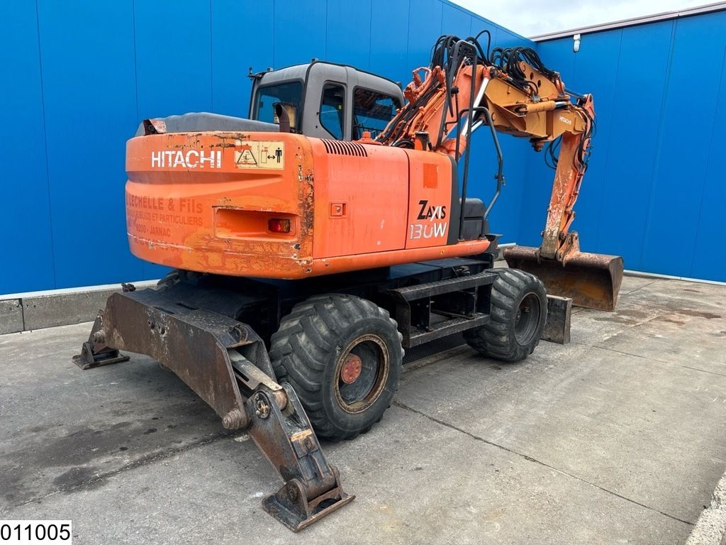 Hitachi ZX 130 W 4x4, 87,5 kW, 13885 h, 2-piece boom