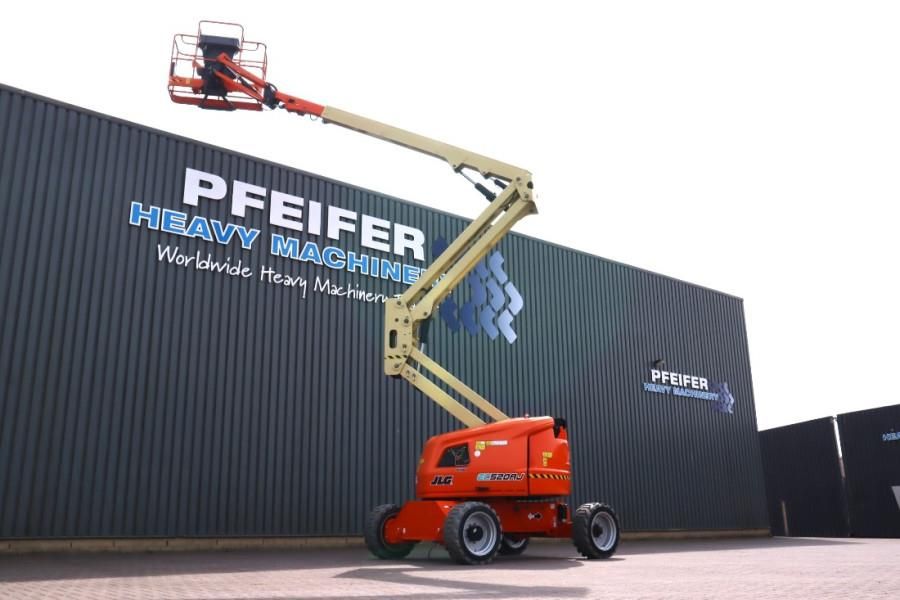 JLG EC520AJ Electric, 18m Working Height, 10.65m Reach