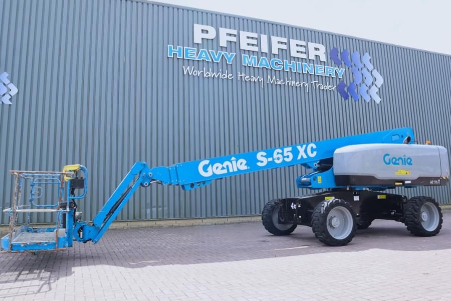 Genie S65XC Diesel, 4x4 Drive, 21.8m Working Height, 16.