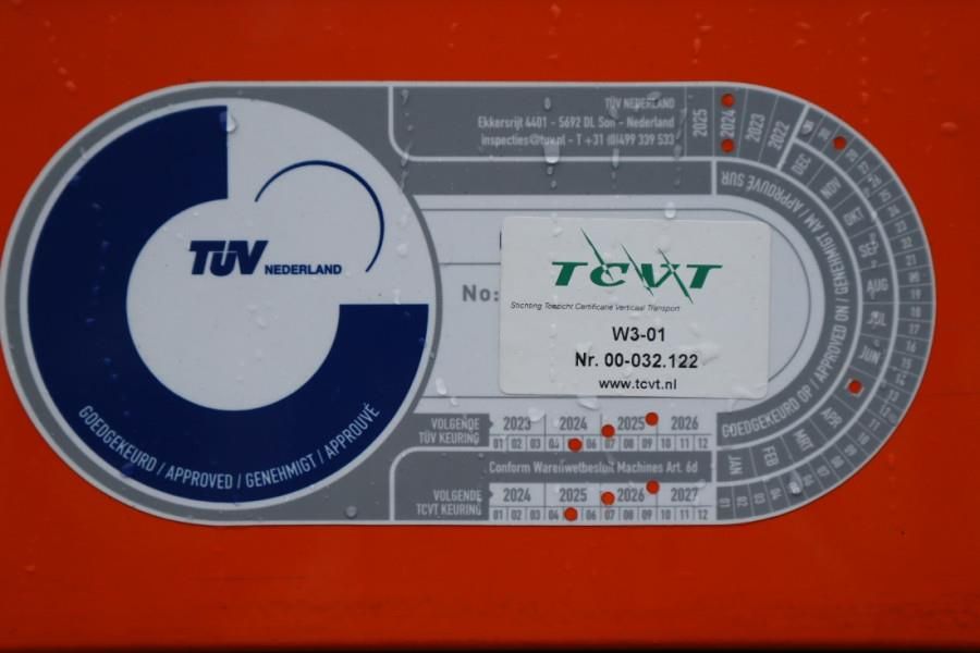 Liebherr MK88 Plus Dutch vehicle registration, Valid inspec