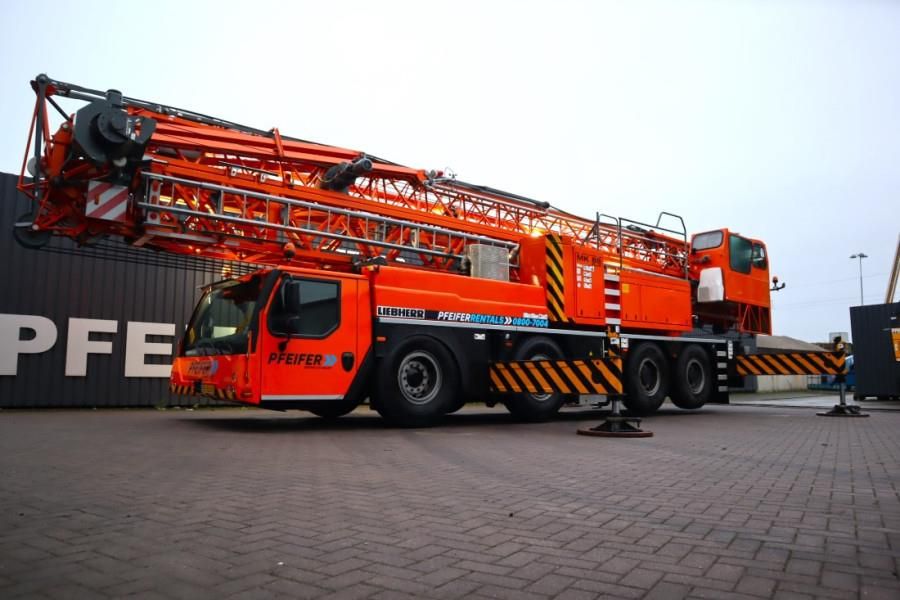 Liebherr MK88 Plus Dutch vehicle registration, Valid inspec