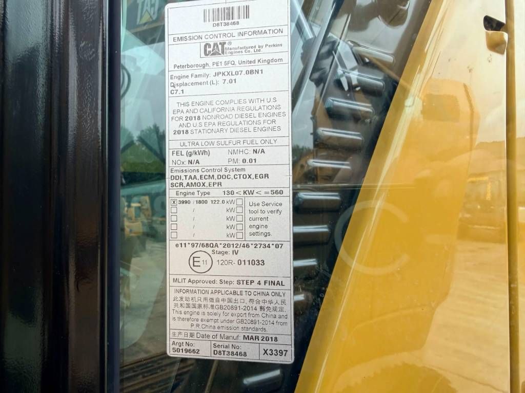 CAT 323 07A