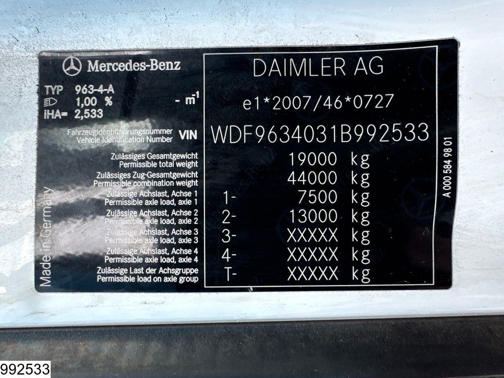 Mercedes Actros 1836 EURO 6