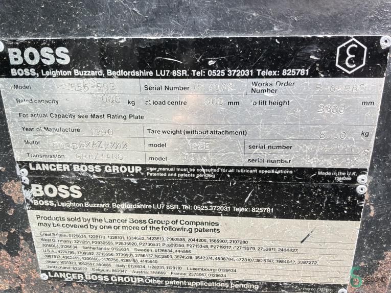 Side loaders Diesel Boss 556-MK5 1990