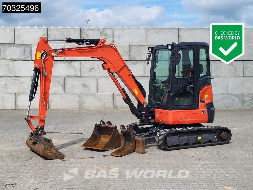Kubota U36-4 3 Buckets - New Tracks