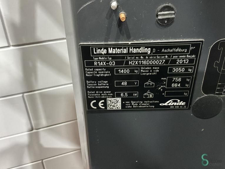 Reachtrucks Electric Linde R14X-03 2013