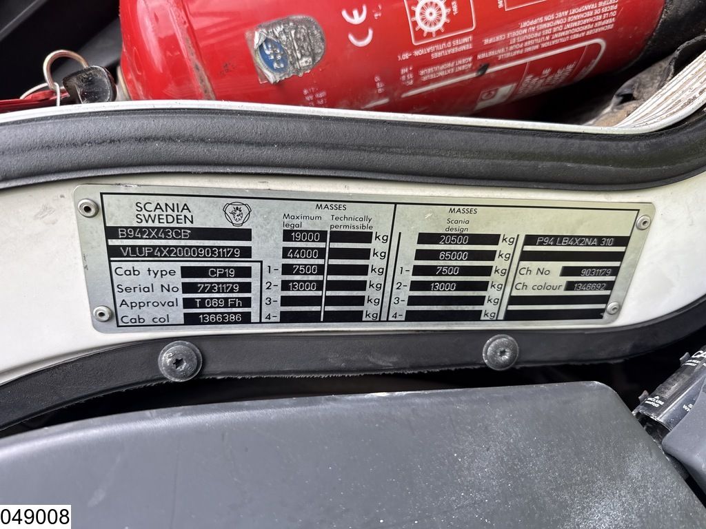Magyar Fuel Fuel, 21630 L, 6 Comp, Handgeschakeld, Combi