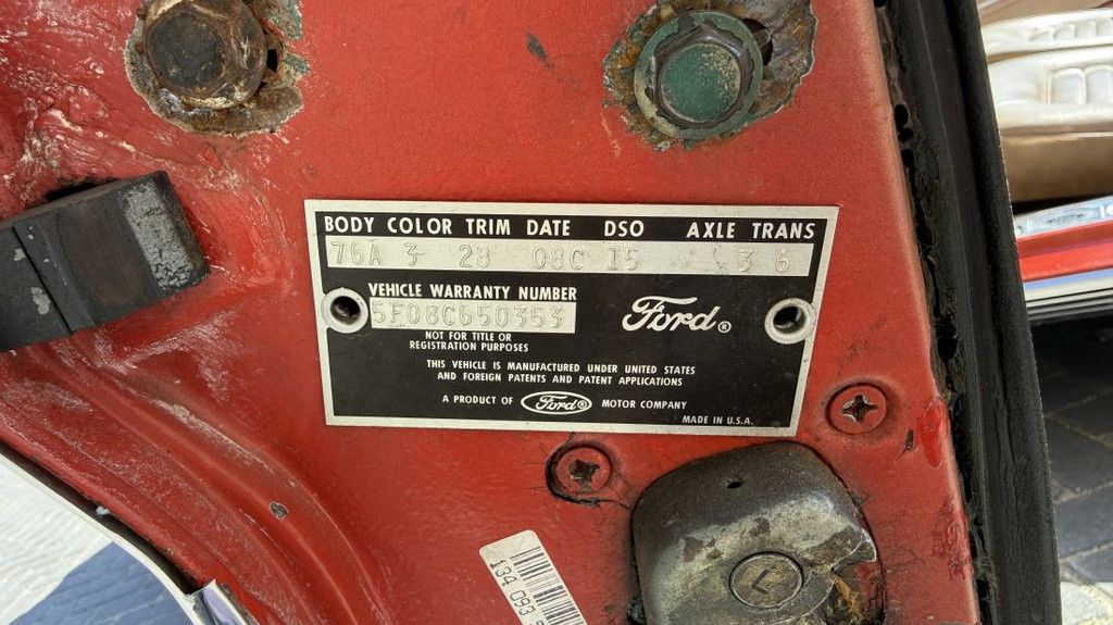 Ford Mustang - 1965 C-code