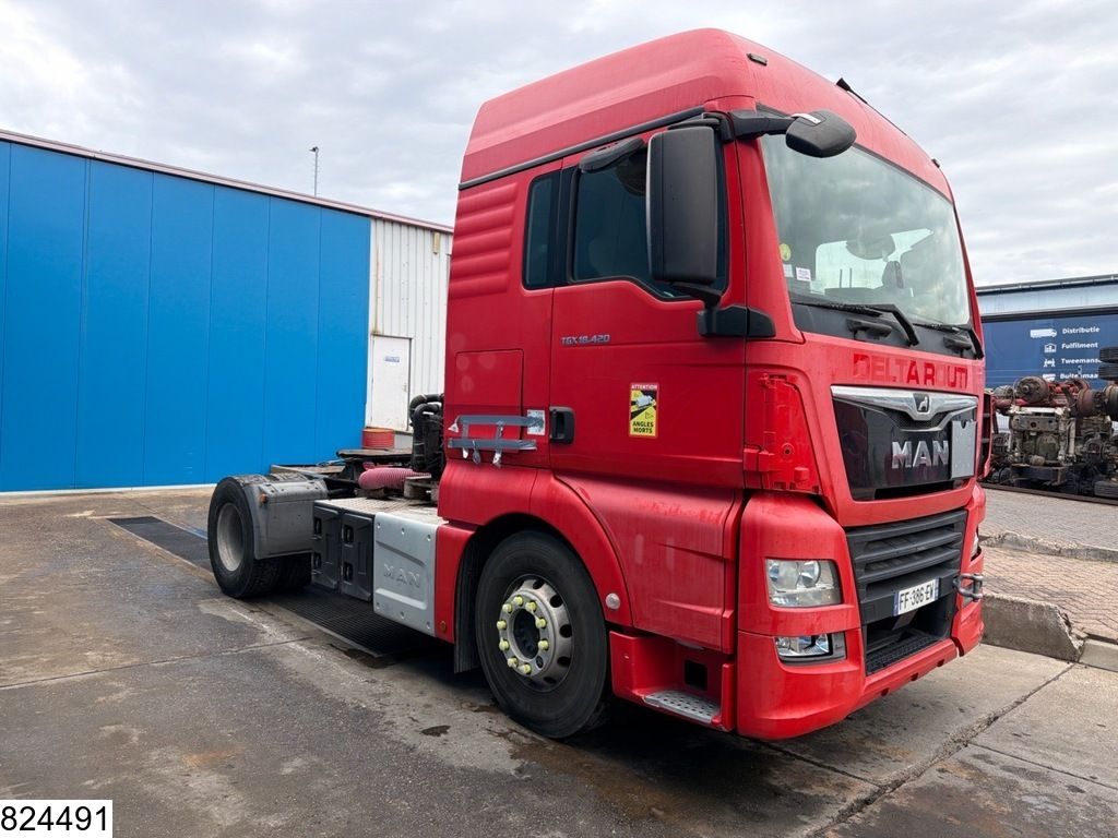 MAN TGX 18 420 EURO 6, PTO, Retarder, Standairco