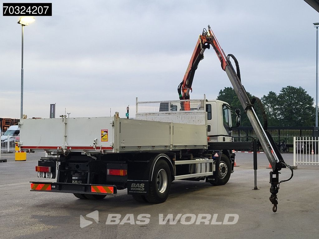 Iveco Stralis 310 4X2 Crane Tipper Palfinger PK11.001K Remote Full Steel Euro 6