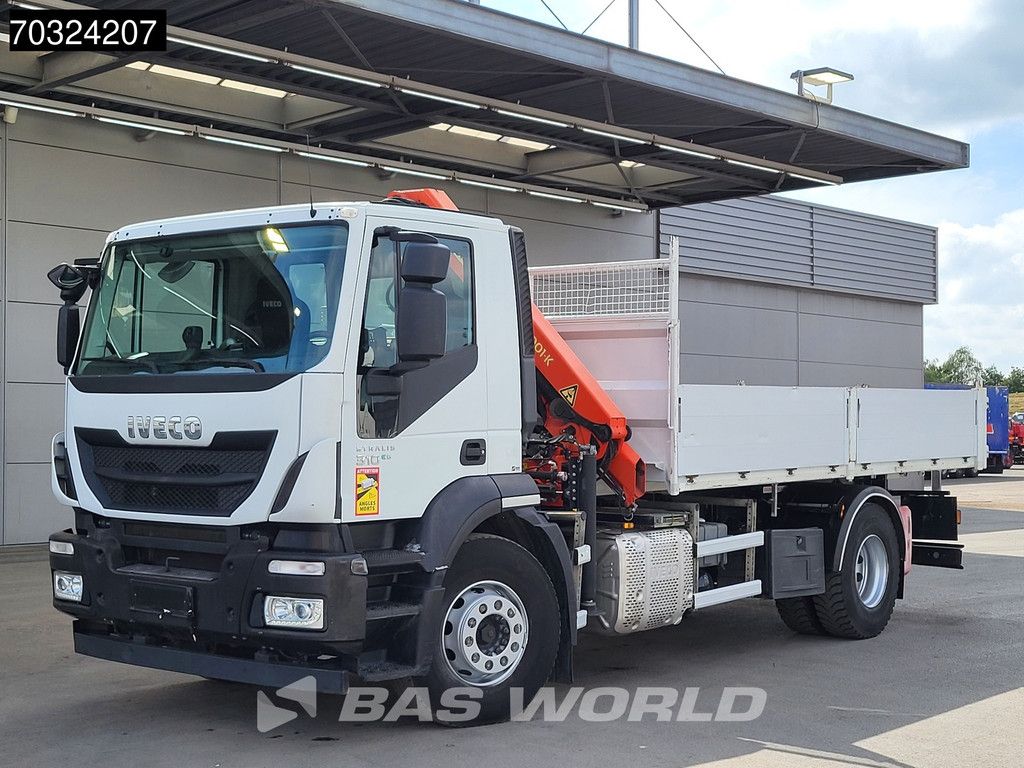 Iveco Stralis 310 4X2 Crane Tipper Palfinger PK11.001K Remote Full Steel Euro 6