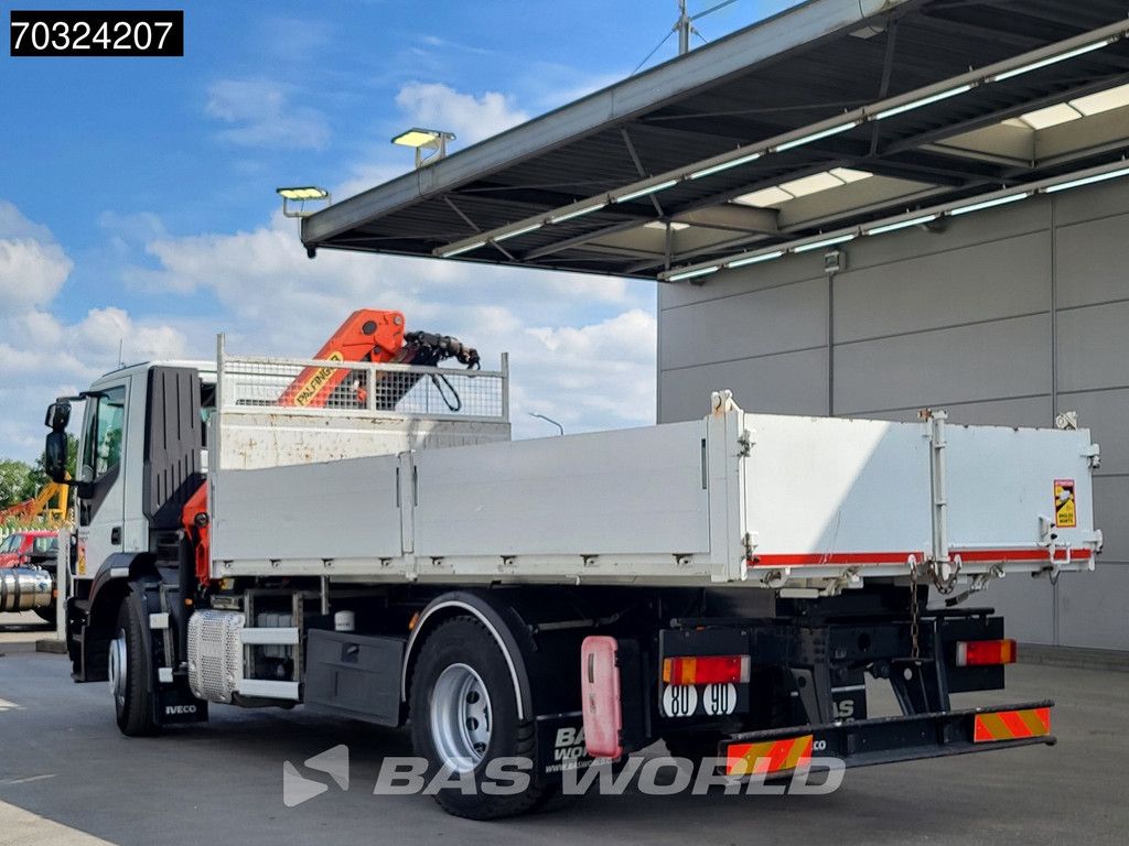 Iveco Stralis 310 4X2 Crane Tipper Palfinger PK11.001K Remote Full Steel Euro 6