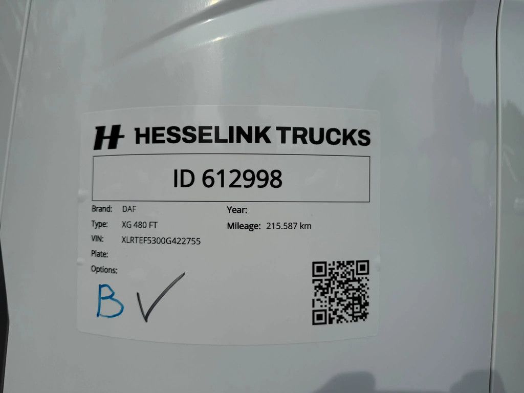 DAF XG 480 Retarder Standairco 215.580KM! PTO-Prep