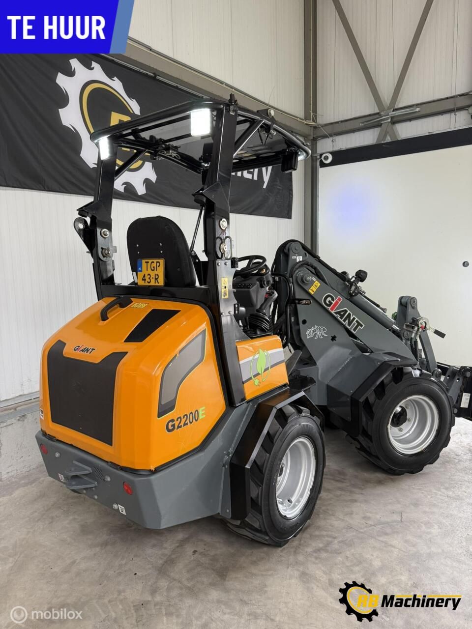 Mini shovel/wiellader te huur Heerenveen