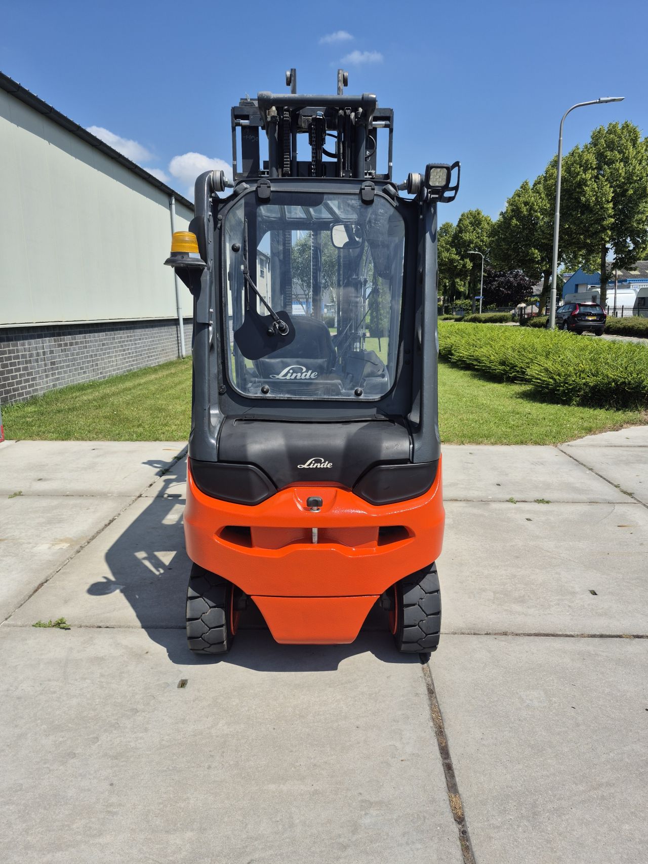 Linde E30L-01 bj 2019 3488 uur triplex sideshift 6.580 mm