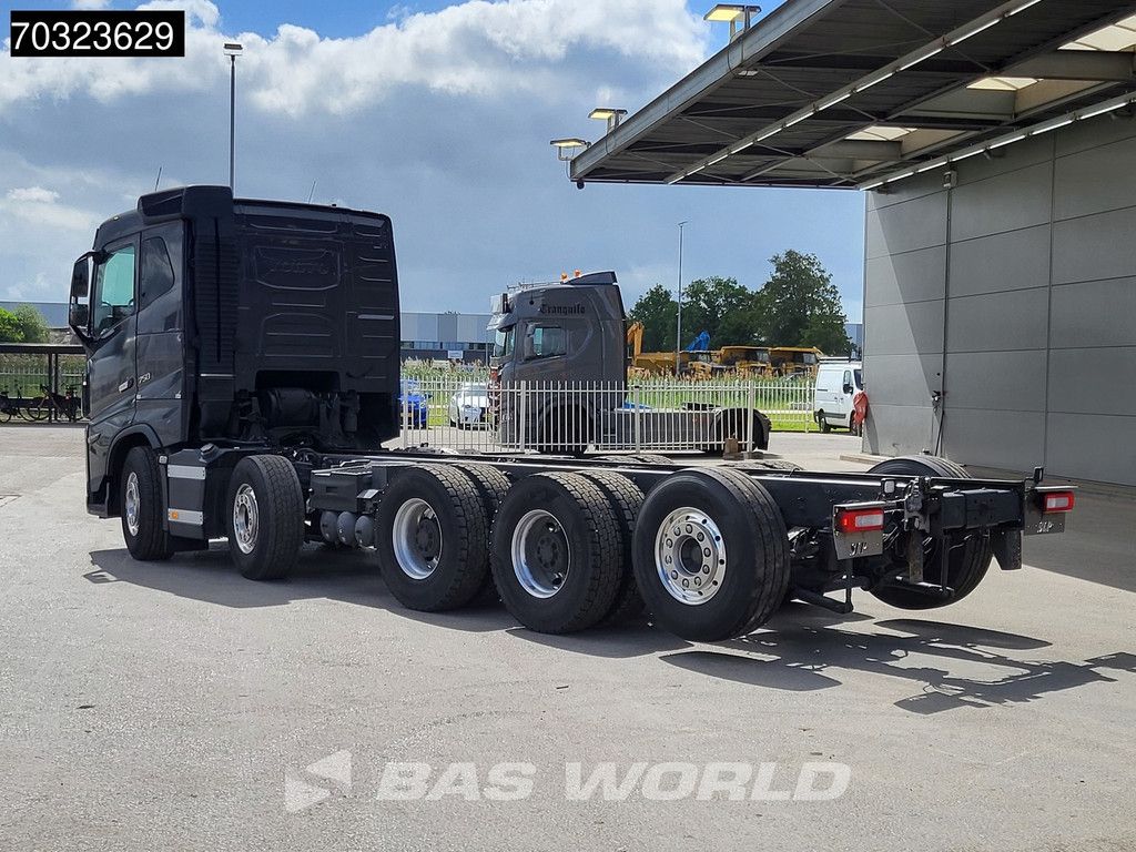 Volvo FH16 750 10X4 Full Air suspension 10x4 chassis Lift+steering Axle VEB+ Euro 6