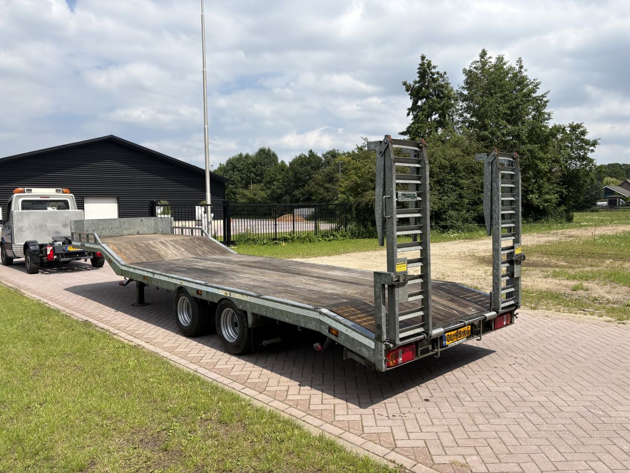 Be oplegger semi dieplader 10 TON Veldhuizen