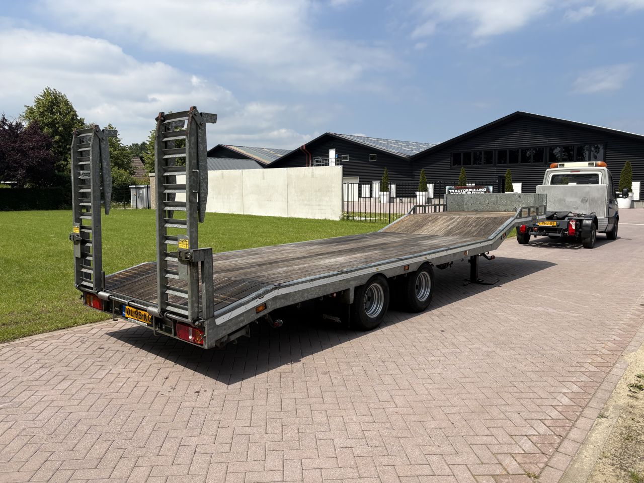 Be oplegger semi dieplader 10 TON Veldhuizen
