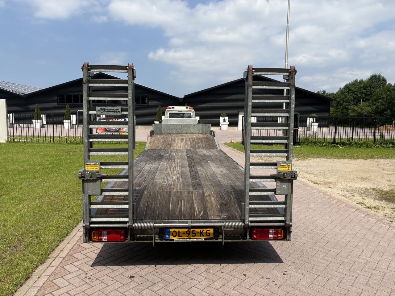 Be oplegger semi dieplader 10 TON Veldhuizen