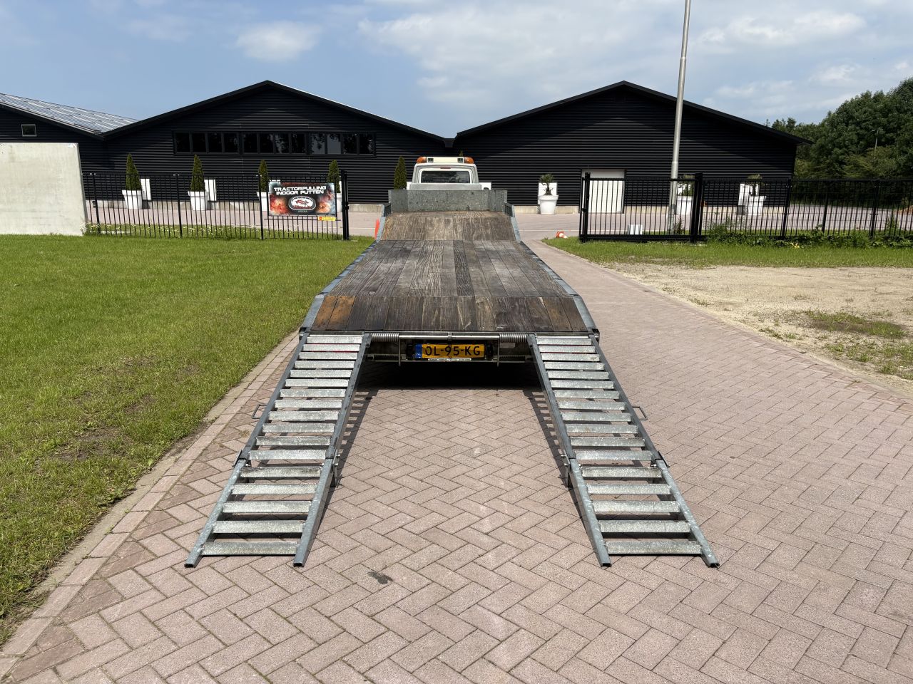 Be oplegger semi dieplader 10 TON Veldhuizen