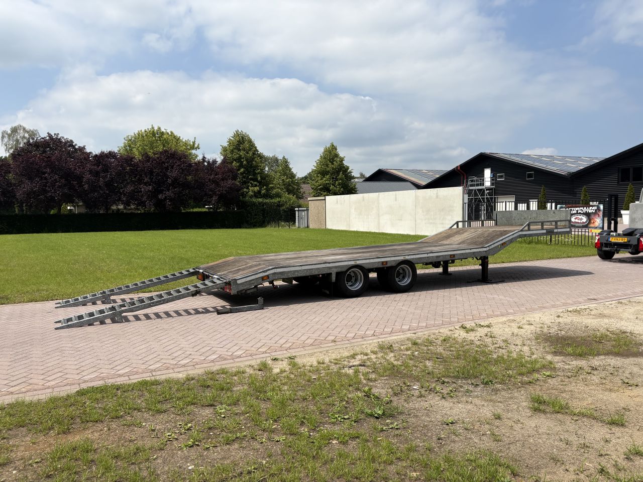 Be oplegger semi dieplader 10 TON Veldhuizen
