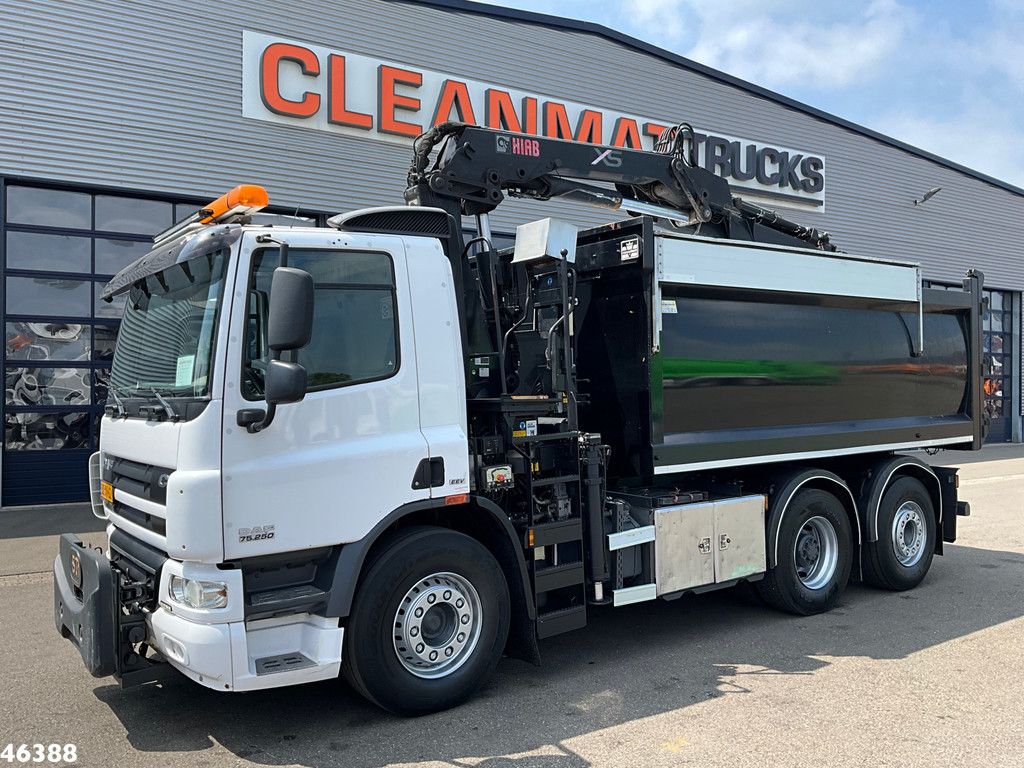 DAF FAN 75 CF 250 Hiab 14 Tonmeter laadkraan