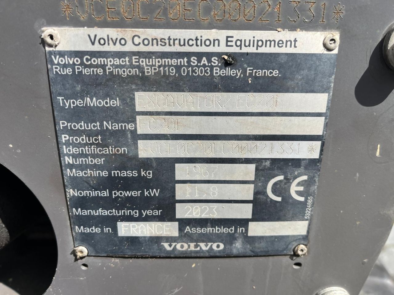 Volvo EC20E