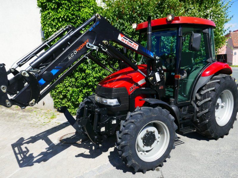 Case IH JX 70 Allr. Erst 1455 Std!! Mit Industriefrontlader und Fronthyd