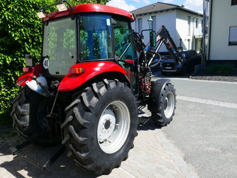 Case IH JX 70 Allr. Erst 1455 Std!! Mit Industriefrontlader und Fronthyd