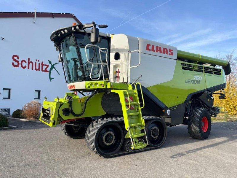 Claas Lexion 760 TT mit SW V900, 3D, Laserpilot, APS