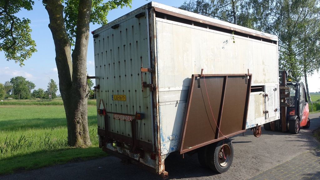 Veewagen Veewagen 450x220 met kenteken