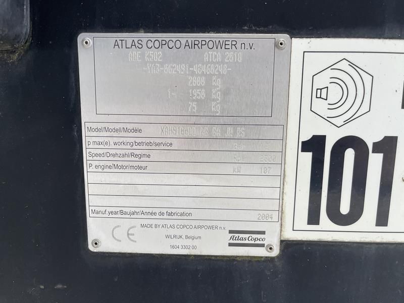 Atlas Copco XAHS 186 DD - N