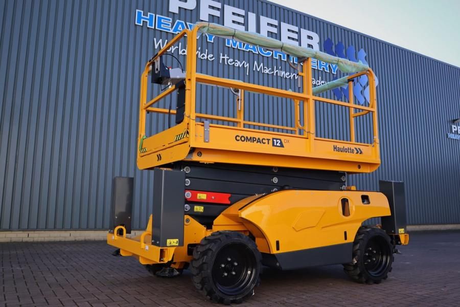 Haulotte Compact 12DX Valid Inspection, *Guarantee! Diesel,
