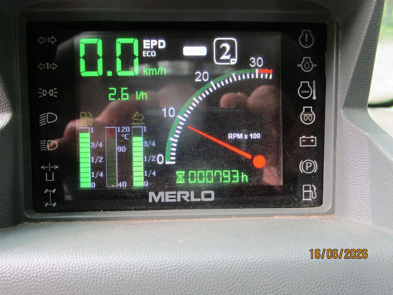 Merlo 42.7 tf 795 uren !!!!! 145pk
