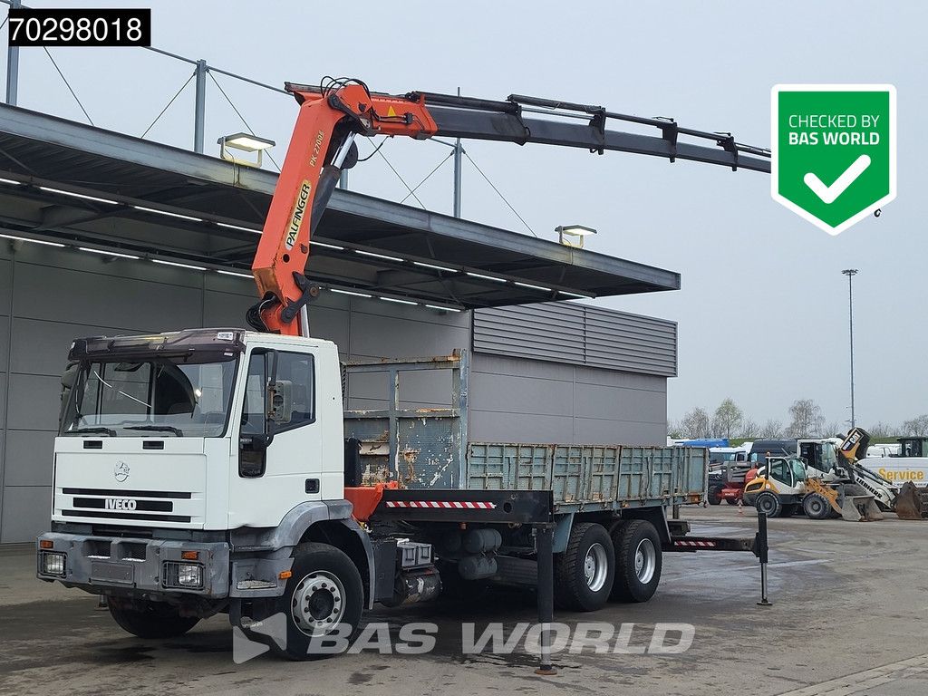 Iveco EuroTrakker 260E30H 6X4 Palfinger PK27000 E Kran crane Winch Remote control Big-Axle