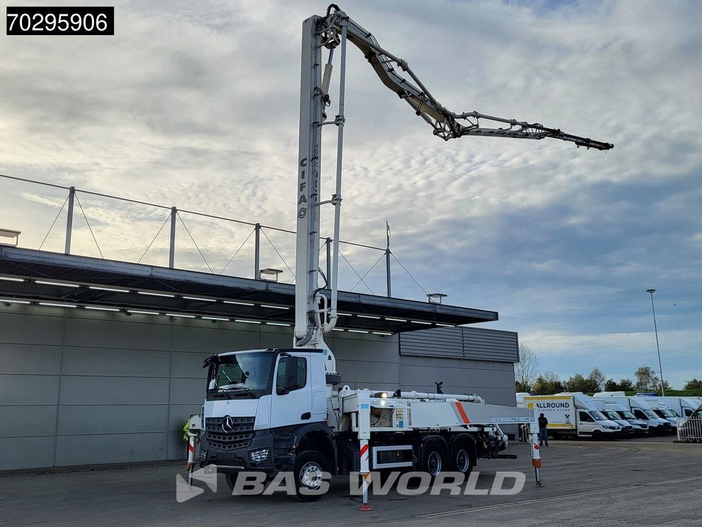 Mercedes Arocs 2640 6X4 36mtr CIFA K36L-HP168EC 4 arm Automatic Big-Axle Steelsuspension Euro 6