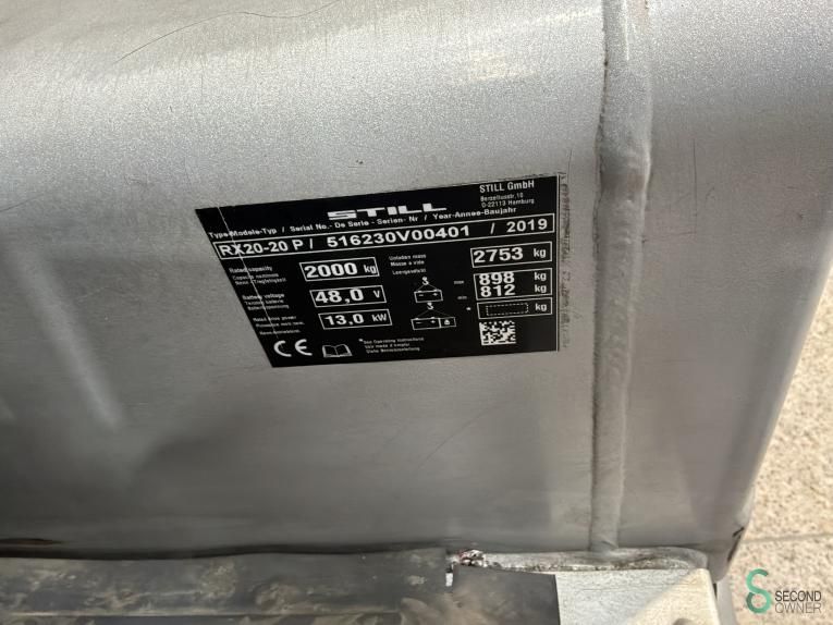 Forklifts Electric Still RX20-20P 2019
