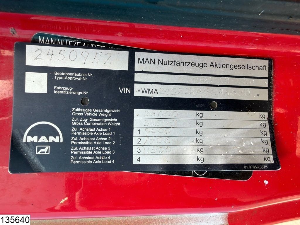 MAN TGS 26 320 6x2, EURO 4, PTO