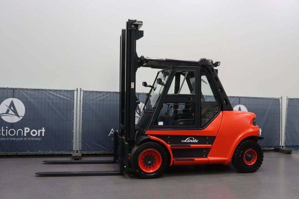 Linde H80D/900-3 Diesel-Gabelstapler 8000 kg 2005