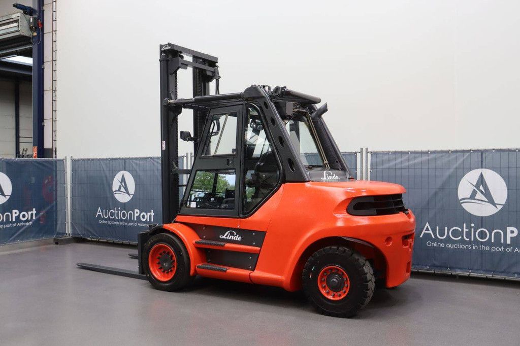 Linde H80D/900-3 Diesel-Gabelstapler 8000 kg 2005