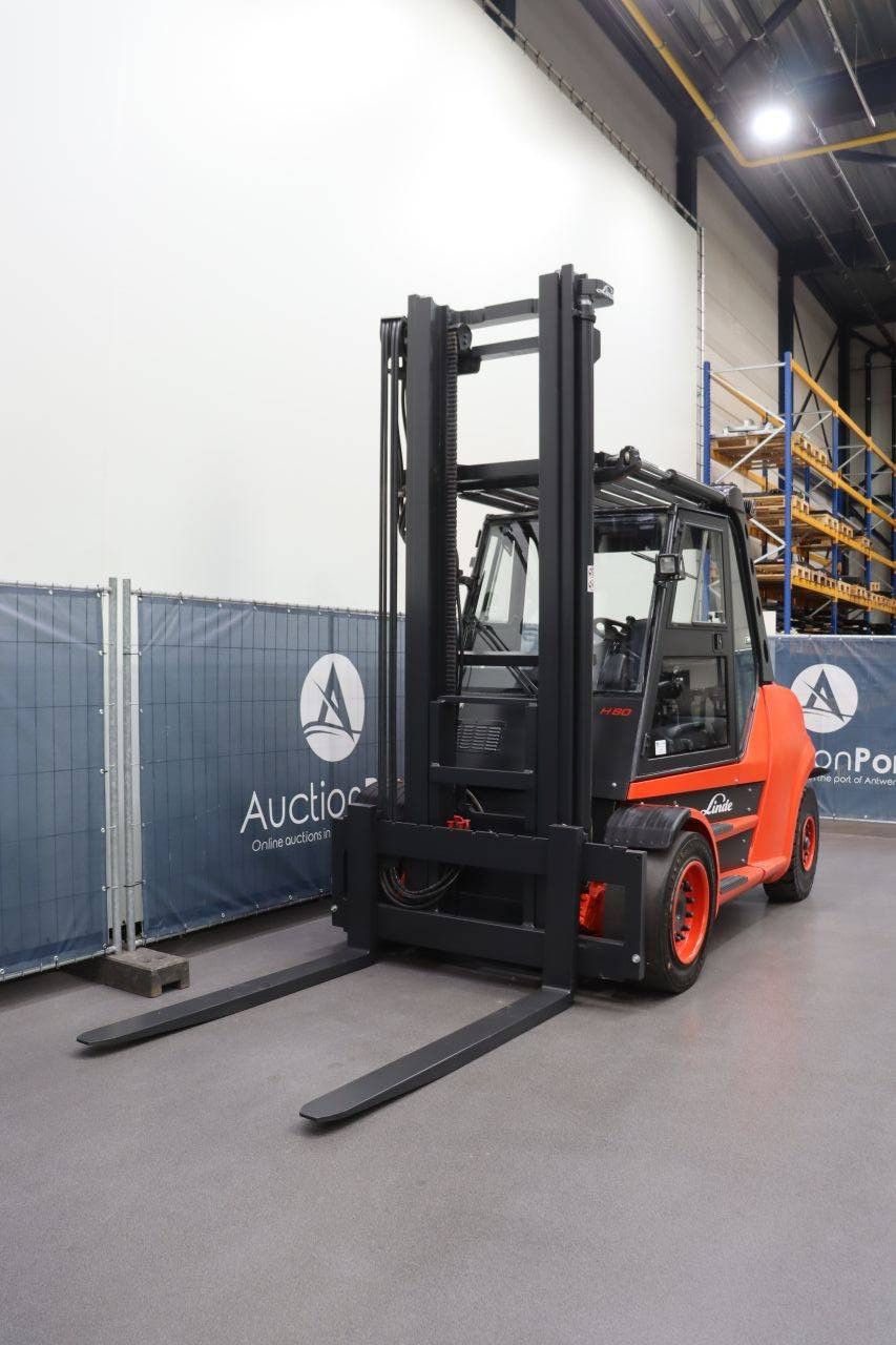 Linde H80D/900-3 Diesel-Gabelstapler 8000 kg 2005