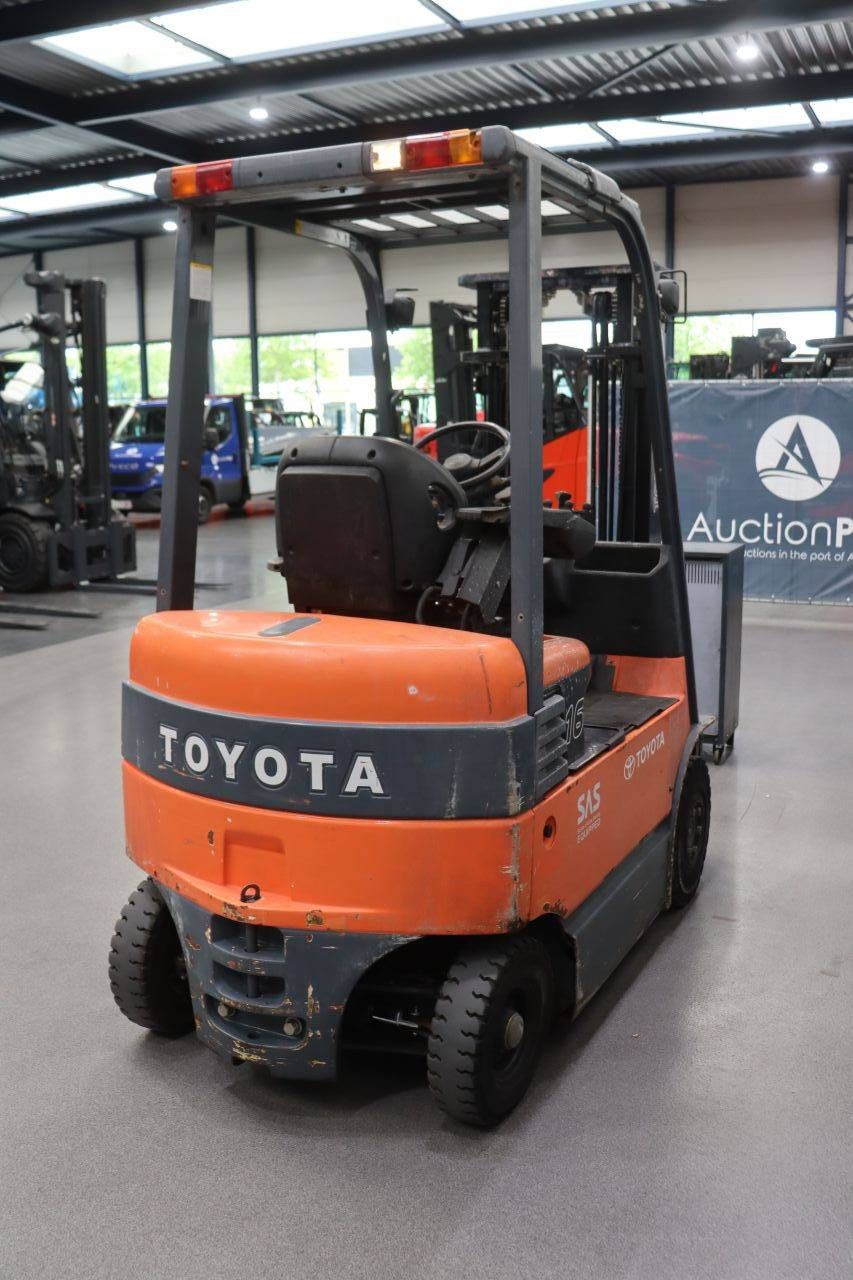 Toyota 7FBMF16 Electric Forklift 1600kg 3.3m 2007