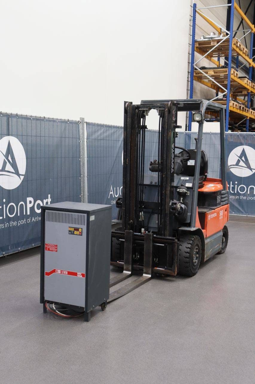 Toyota 7FBMF16 Electric Forklift 1600kg 3.3m 2007