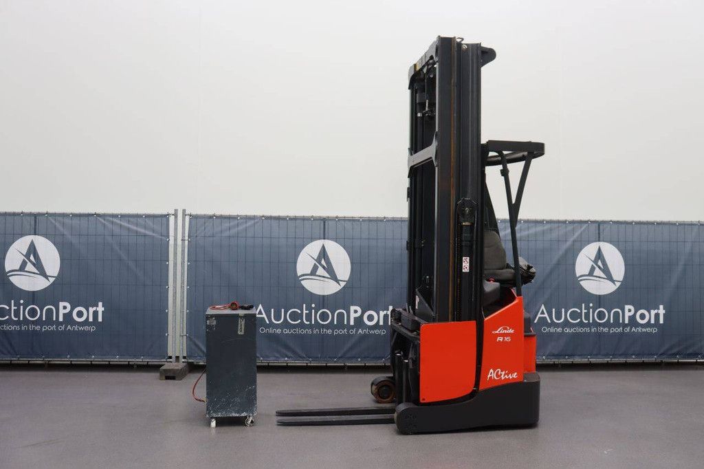 Linde R16X-03 Electric Reach Truck 1600kg 10m 2017