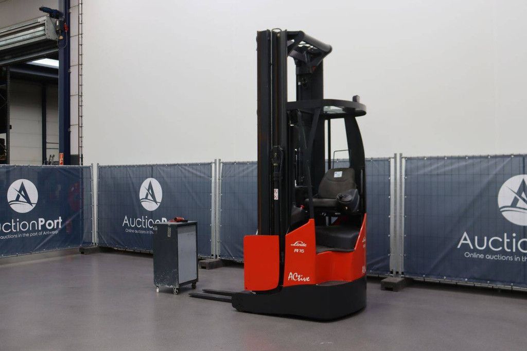 Linde R16X-03 Electric Reach Truck 1600kg 10m 2017