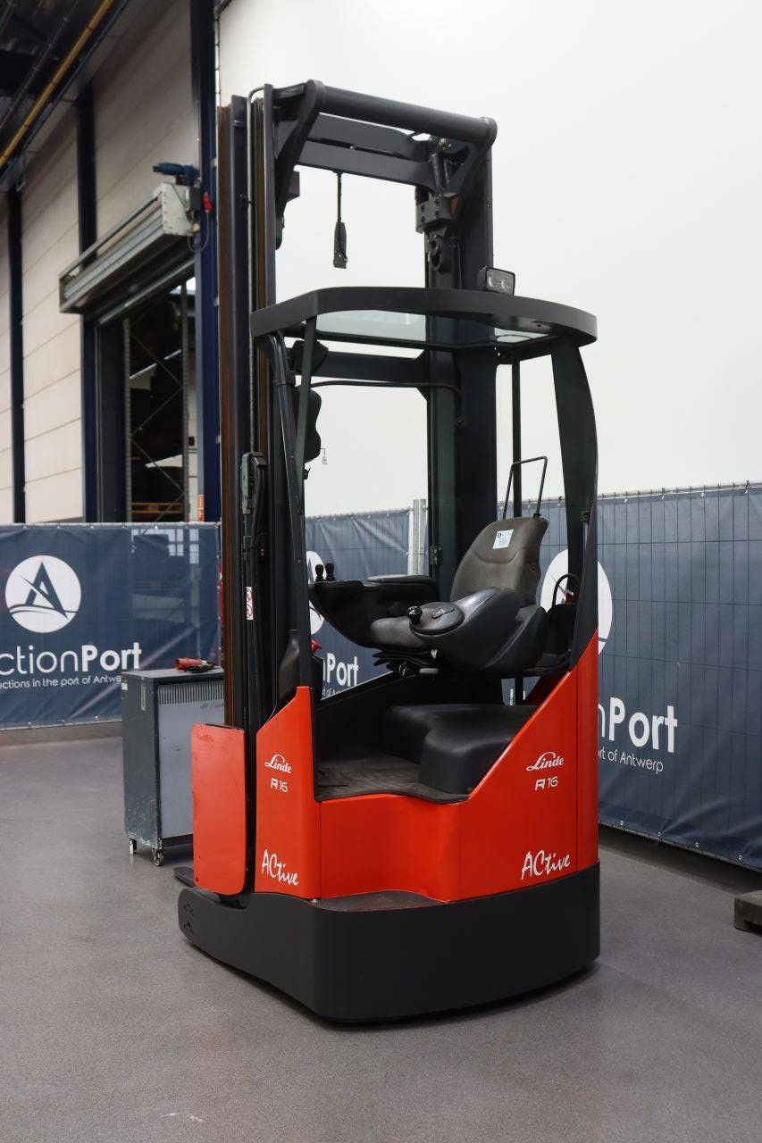 Linde R16X-03 Electric Reach Truck 1600kg 10m 2017