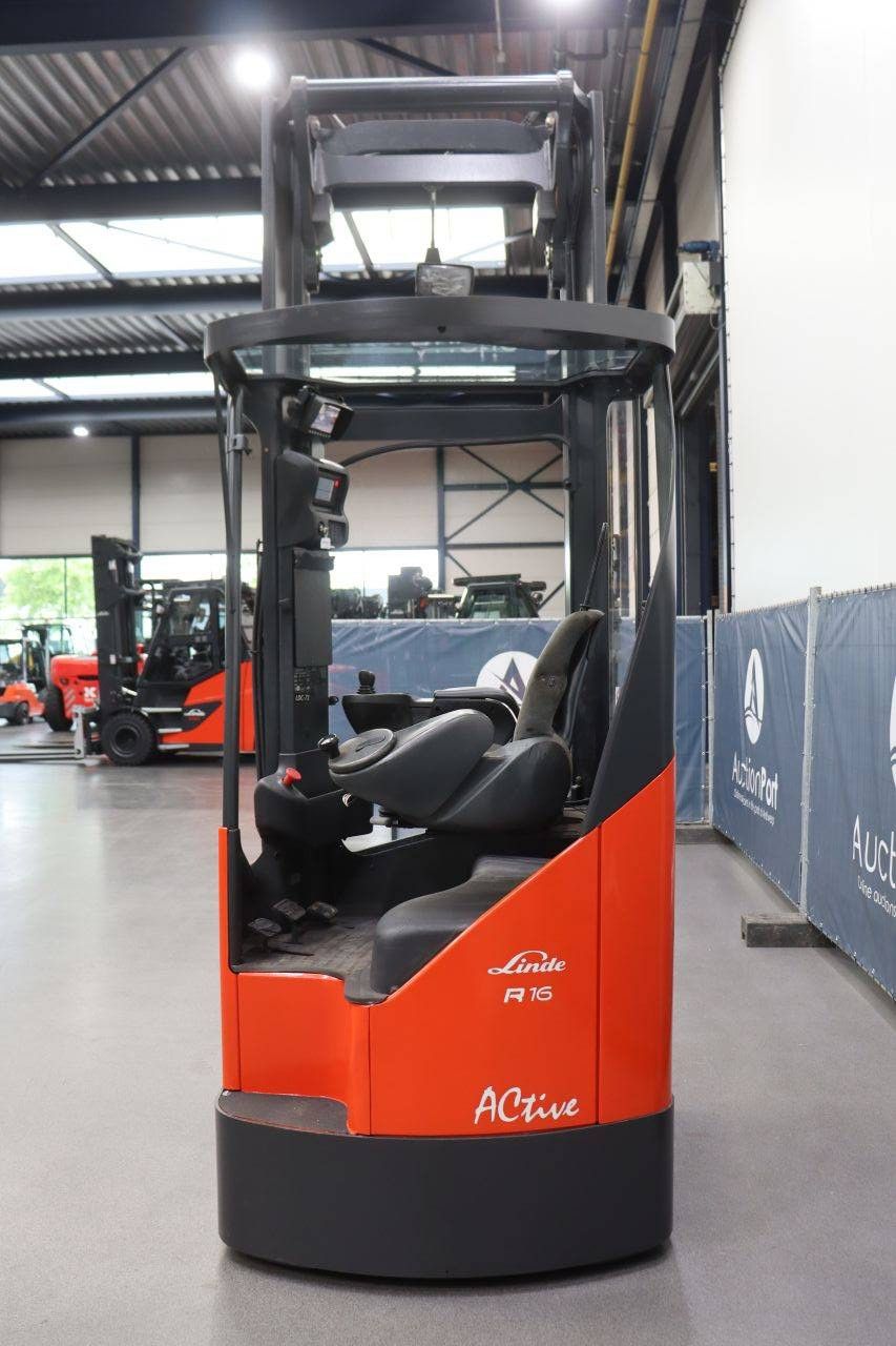 Linde R16X-03 Electric Reach Truck 1600kg 10m 2017