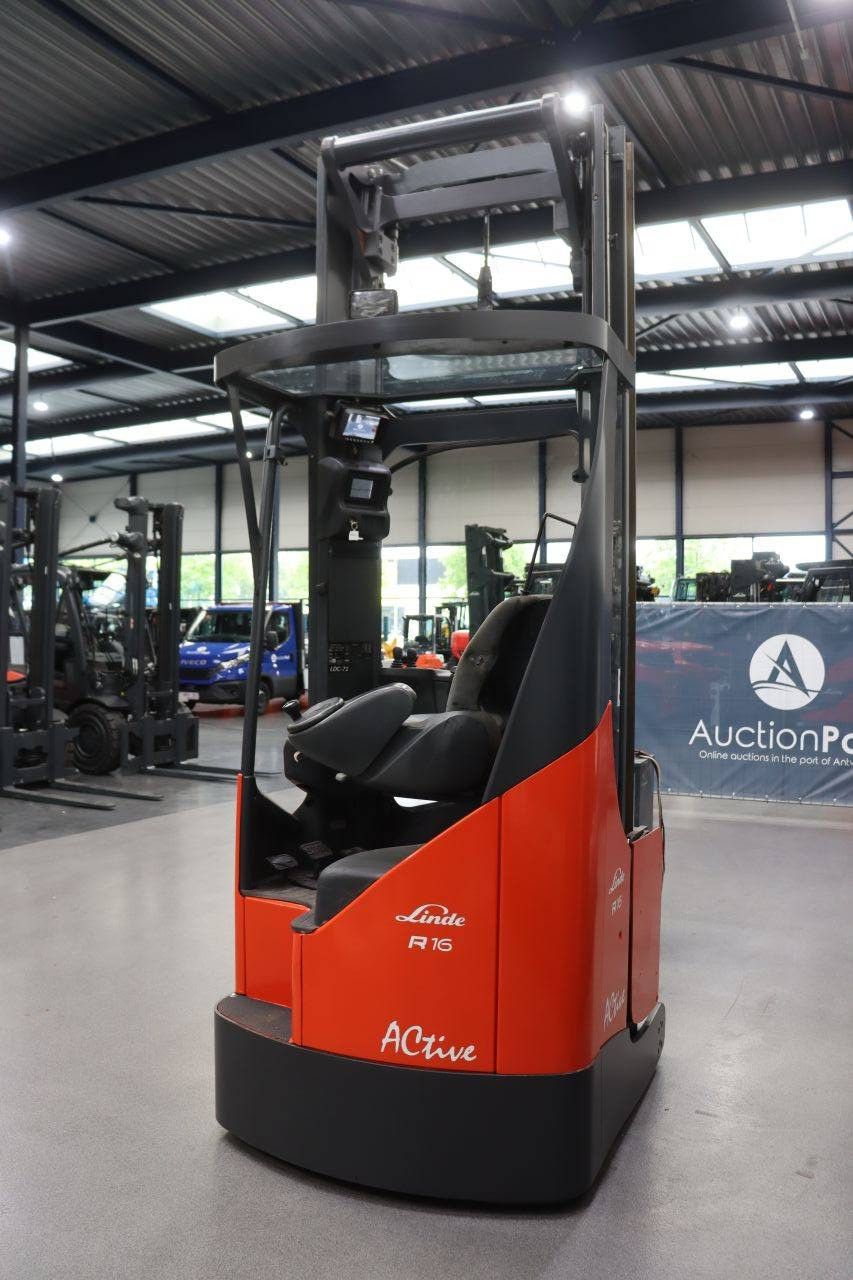 Linde R16X-03 Electric Reach Truck 1600kg 10m 2017